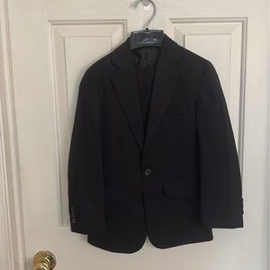 Boys black formal suit, worn once